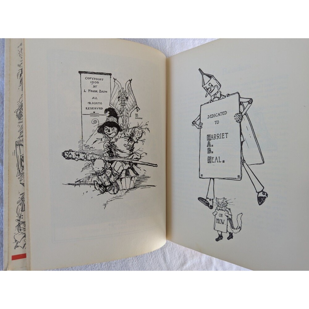 Dorothy and the Wizard in Oz L. Frank Baum Reilly & Lee White Edition Hardcover - Picture 7 of 12